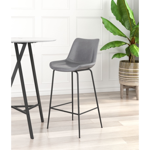 Byron Barstool Gray