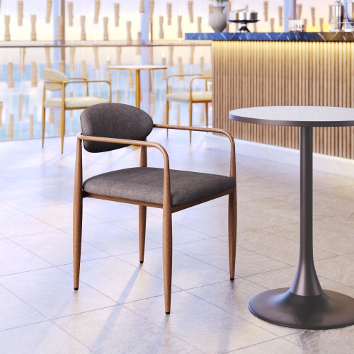 Zens Dining Chair Truffle Gray