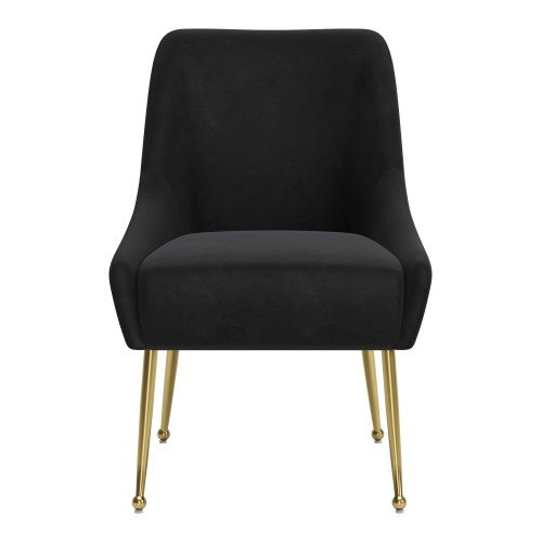 Maxine Dining Chair Black & Gold
