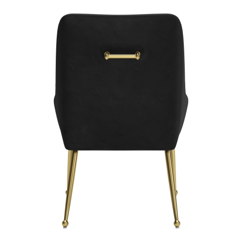 Maxine Dining Chair Black & Gold