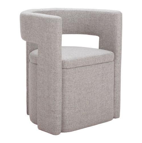 RUG BRANCH  Papua Dining Chair In Gray