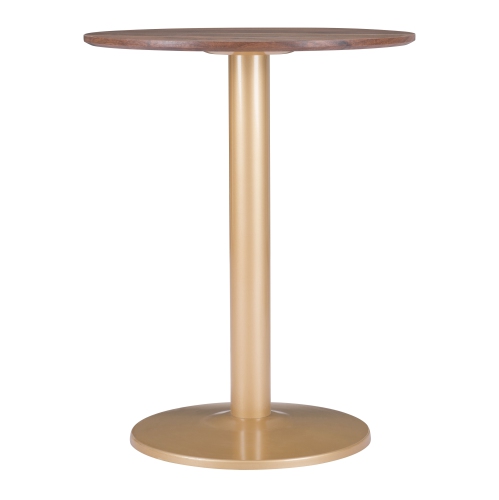 Alto Bistro Table Brown & Gold