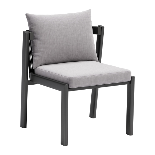 RUG BRANCH  Horizon Dining Chair (Set Of 2) In Gray