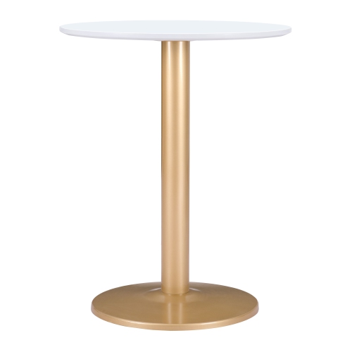 Alto Bistro Table White & Gold