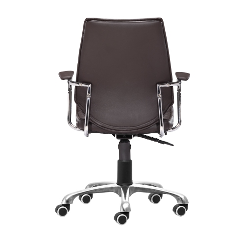 Enterprise Low Back Office Chair Espresso