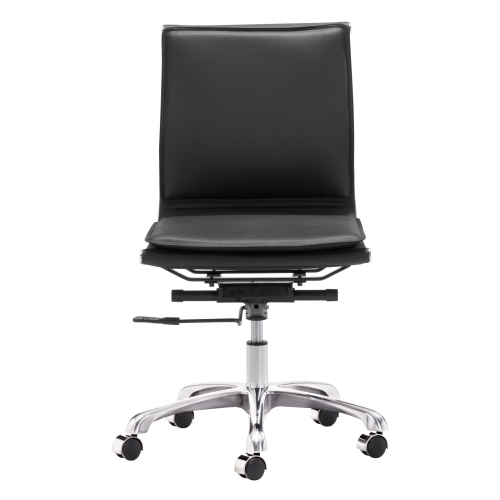 Lider Plus Armless Office Chair Black