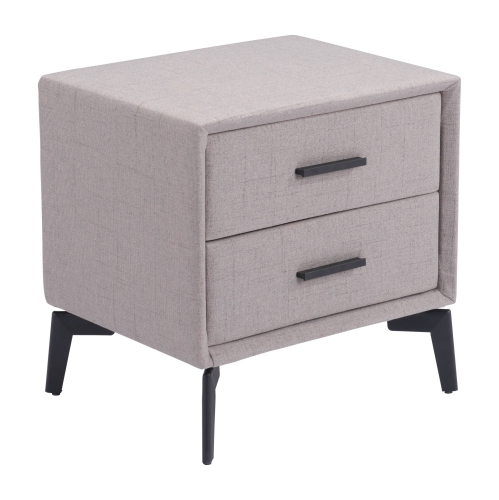 RUG BRANCH  Halle Side Table In Gray