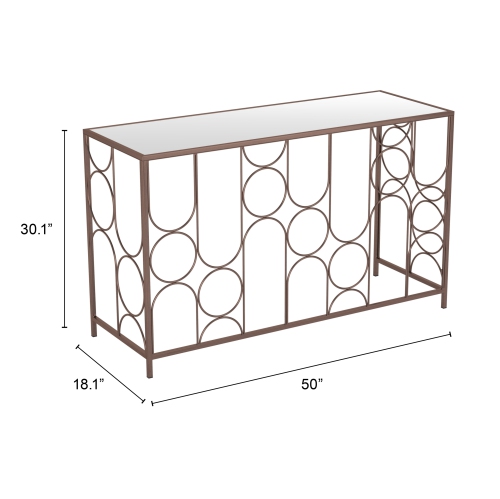 Convale Console Table Bronze