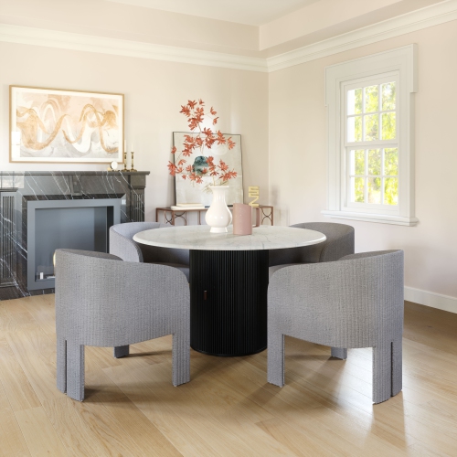 Hull Accent Chair Slate Gray