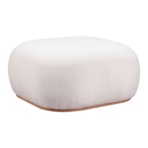 Image 1 de 4.. Pouf Azua crème
