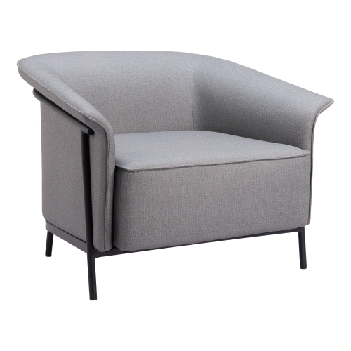RUG BRANCH  Burry Accent Chair Slate In Gray
