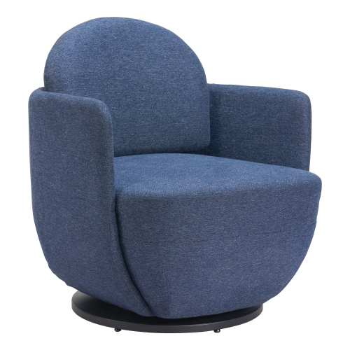 Fauteuil pivotant Bant bleu