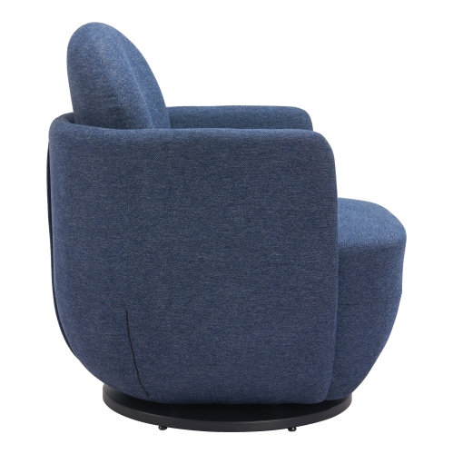 Fauteuil pivotant Bant bleu