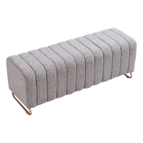 Pender Bench Stone Gray