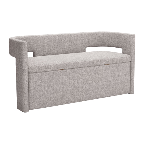 RUG BRANCH  Papua Storage Bench In Gray
