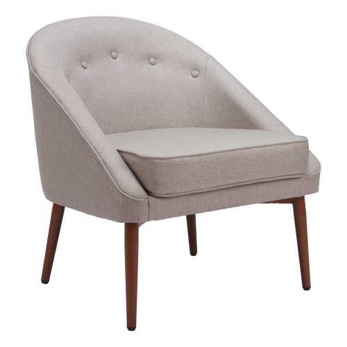 RUG BRANCH  Carter Accent Chair In Gray