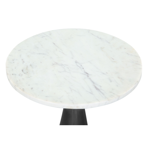 Tim Side Table White & Black