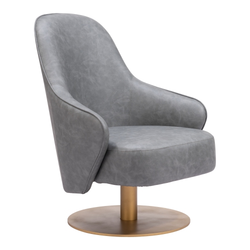 Fauteuil d'appoint Withby gris