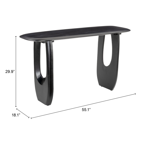 Arasan Console Table Black