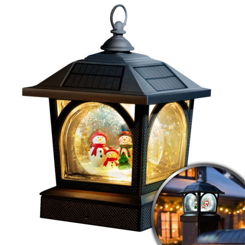 Classy Caps Solar Holiday Globe Lantern