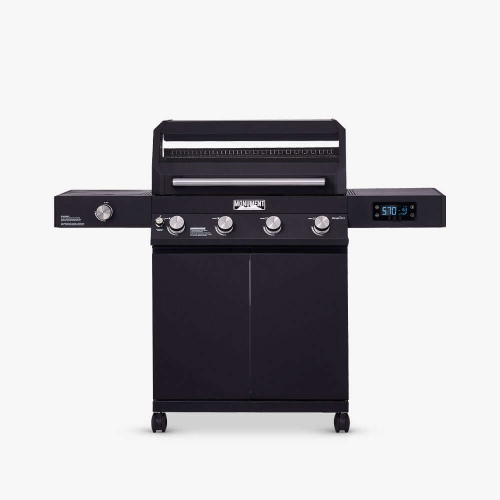 Monument Grills Denali Series 4 Burner Powder Coated Smart Grill