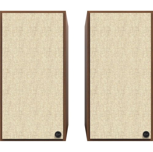 Open Box - Klipsch The Nines 240-Watt Bookshelf Speaker - Pair - Walnut
