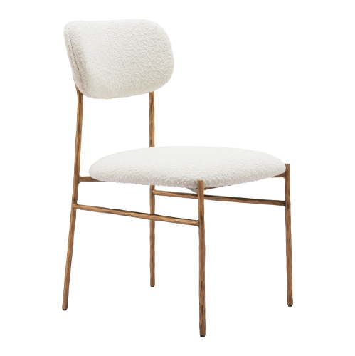 RUG BRANCH  Sydhavnen Dining Chair Cream & In Gold
