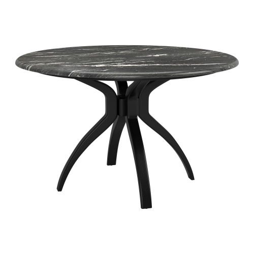 RUG BRANCH  Sumay Dining Table In Black