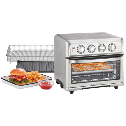 Cuisinart Airfryer Convection Toaster Oven with Grill & Baking Tray - 0.6 Cu. Ft. - Stainless Steel