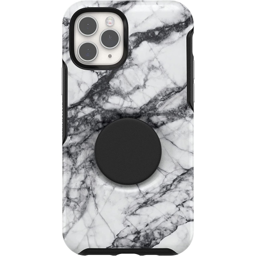 OtterBox + Pop Symmetry Series Case for Apple iPhone 11 - White Marble - Open Box