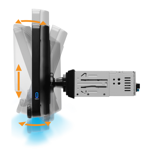 BOSS Audio Systems Elite BE10ACP.WXC Single DIN Car Stereo Wireless Apple CarPlay, Android Auto, 10.1 Inch Touchscreen, Sirius XM-Ready, Bluetooth +