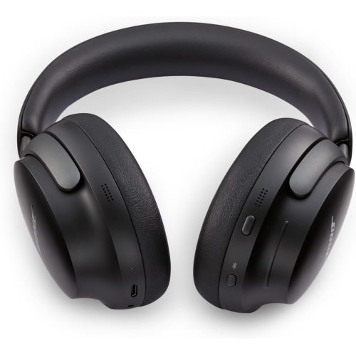 Casque d'écoute sans fil à suppression du bruit QuietComfort Ultra de Bose avec audio spatial, casque d'écoute avec micro, autonomie maximale de 24