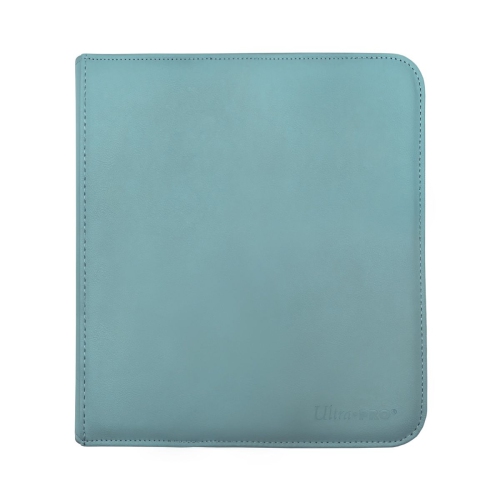 ULTRA PRO BINDER 12 POCKET VIVID ZIPPERED LIGHT BLUE NEW