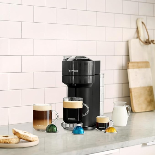 Nespresso Vertuo Next Premium Coffee and Espresso Machine by Breville - Classic Black