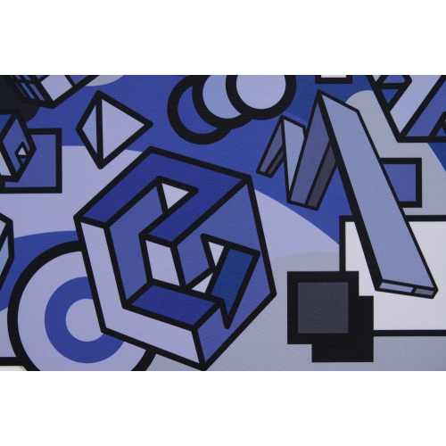 ONEofZERO Large Premium Desk Pad for Home, Office and Gaming, Anti-Slip Rubber Bottom Boundless and Sound Dampening, 36cm x 75cm (W), Retrograde Dark