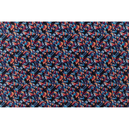 ONEofZERO Large Premium Desk Pad for Home, Office and Gaming, Anti-Slip Rubber Bottom Boundless and Sound Dampening, 40cm x 90cm (W), Chromatic