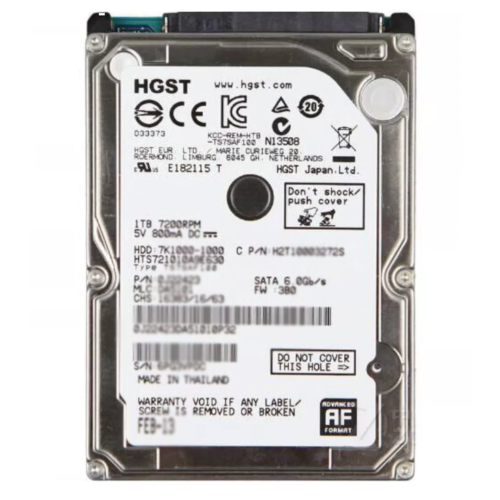 Disque dur HDD remis à neuf pour PS4 PS3 1&nbsp;To 7200 TR/MIN 32&nbsp;Mo SATA 6 Gb/s 2,5&nbsp;po SATA3 JAGUAR-C.