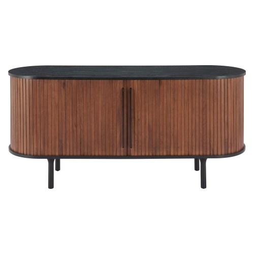 Koriana Sideboard Black & Walnut