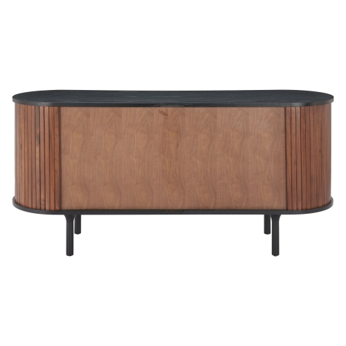 Koriana Sideboard Black & Walnut