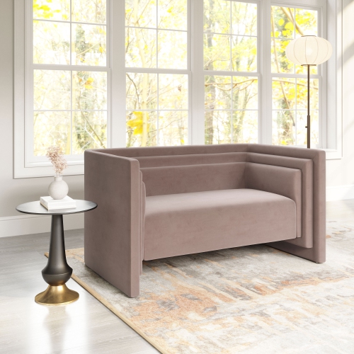 Causeuse Trippel, taupe