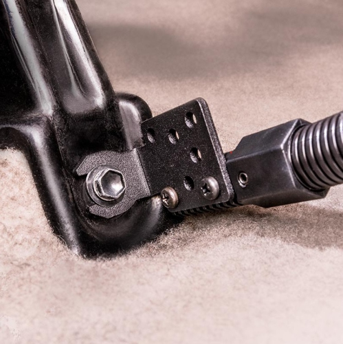 Arkon Car Seat Rail or Floor Mount with 22" Gooseneck and AMPS Head for Satellite Radios , Tablets , Smartphones , Cameras