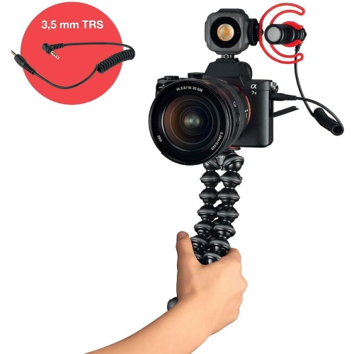 JOBY GorillaPod Mobile Vlogging Kit Flexible Tripod, Phone Holder, Microphone, Light, Vlogger, IRL, Youtuber, Mobile, Conten