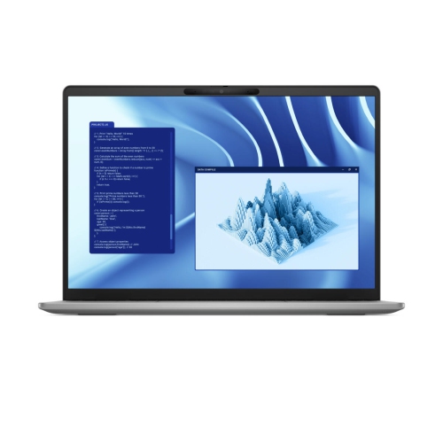 Image 1 of 6.. Dell Latitude 7455 14" WQXGA IPS Touchscreen Qualcomm Snapdragon X Plus 16GB 512GB Windows 11 Pro Gray