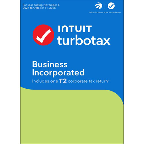 TurboTax Business Incorporated 2024 - 1 déclaration - Anglais - Téléchargement numérique