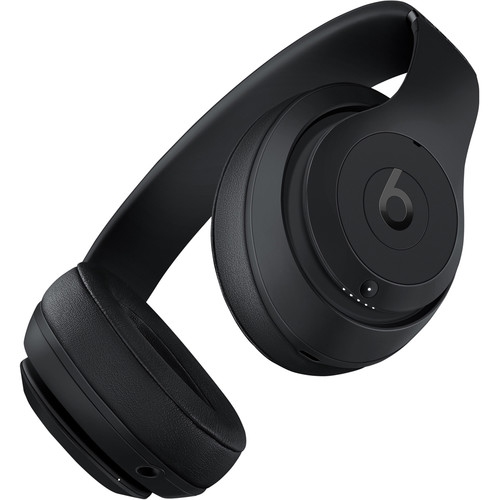 Refurbished - Beats by Dr. Dre MX3X2LL/A Studio3 Wireless Over-Ear Headphones - Matt Black