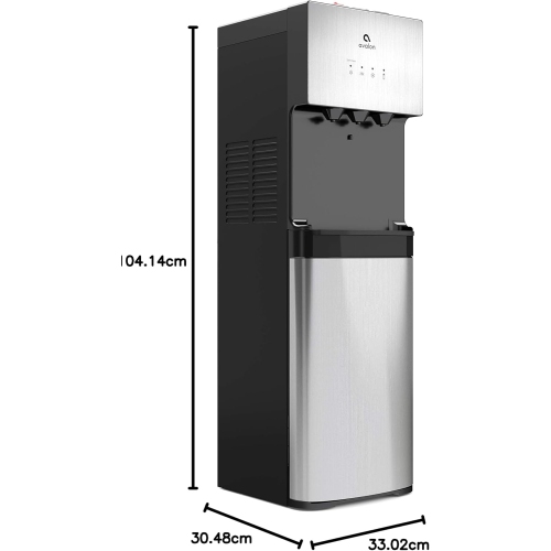 Avalon – Distributeur d'eau autonettoyante sans bouteille, 3 températures, certifié NSF/UL/Energy Star, acier inoxydable