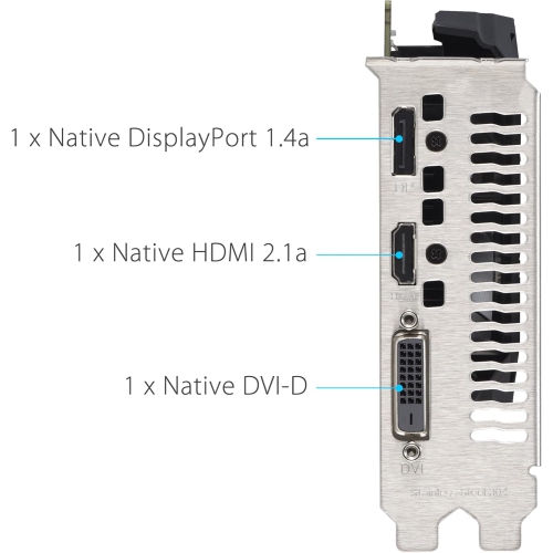 ASUS Dual NVIDIA GeForce RTX 3050 6GB OC Edition Gaming Graphics Card - PCIe 4.0, 6GB GDDR6 Memory, HDMI 2.1, DisplayPort 1.4a