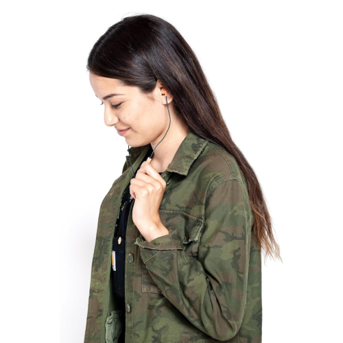 In-Ear Wired Earbuds, Noise Isolating Sound, Microphone, Works with Bluetooth Devices and Computers – Miami