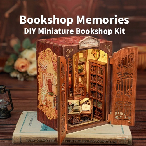 3D Wooden Puzzle Bookshop Memories - 137 Pcs