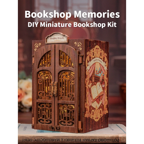 3D Wooden Puzzle Bookshop Memories - 137 Pcs